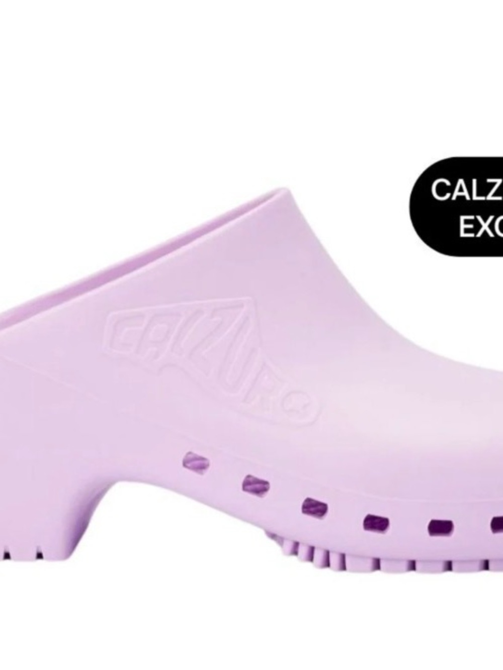Calzuro Women's Pastel Lavender Clog Mule